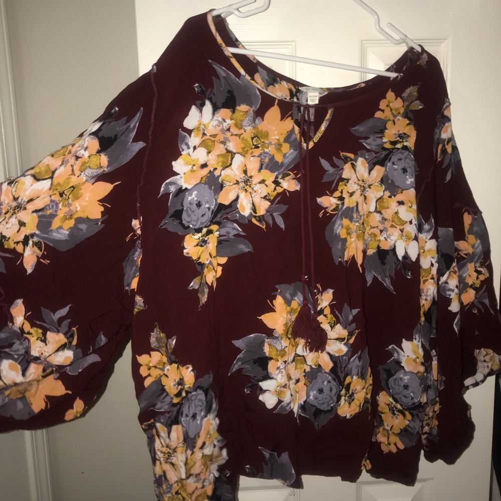 Long sleeve blouse